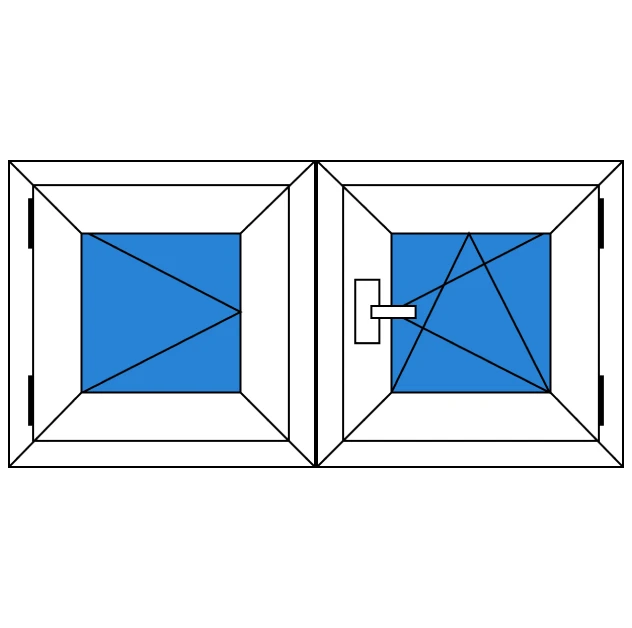 Ventanas/Puertas de Dos Hojas
