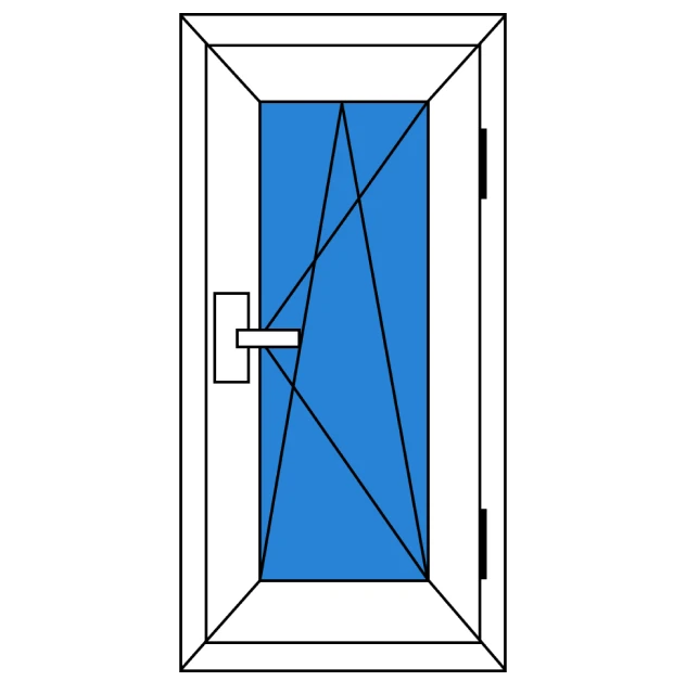 Ventanas/Puertas de Una Hoja